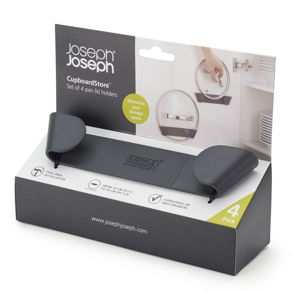 CupboardStore Ställ till Lock 4 delar Grå