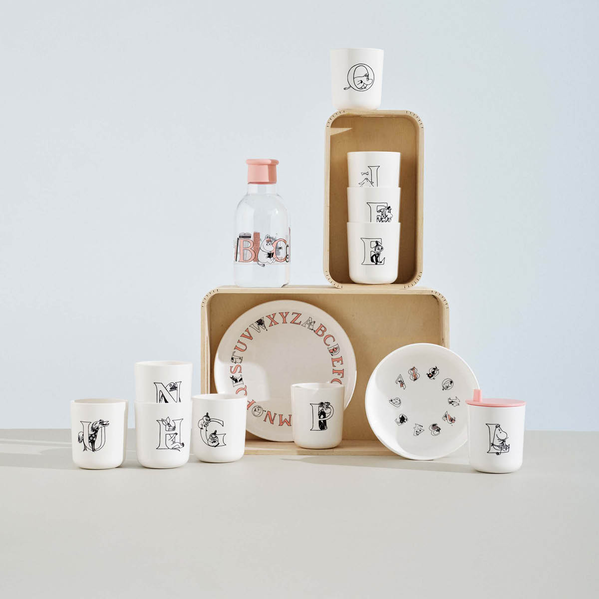 Moomin ABC Mugg 20 cl F Vit