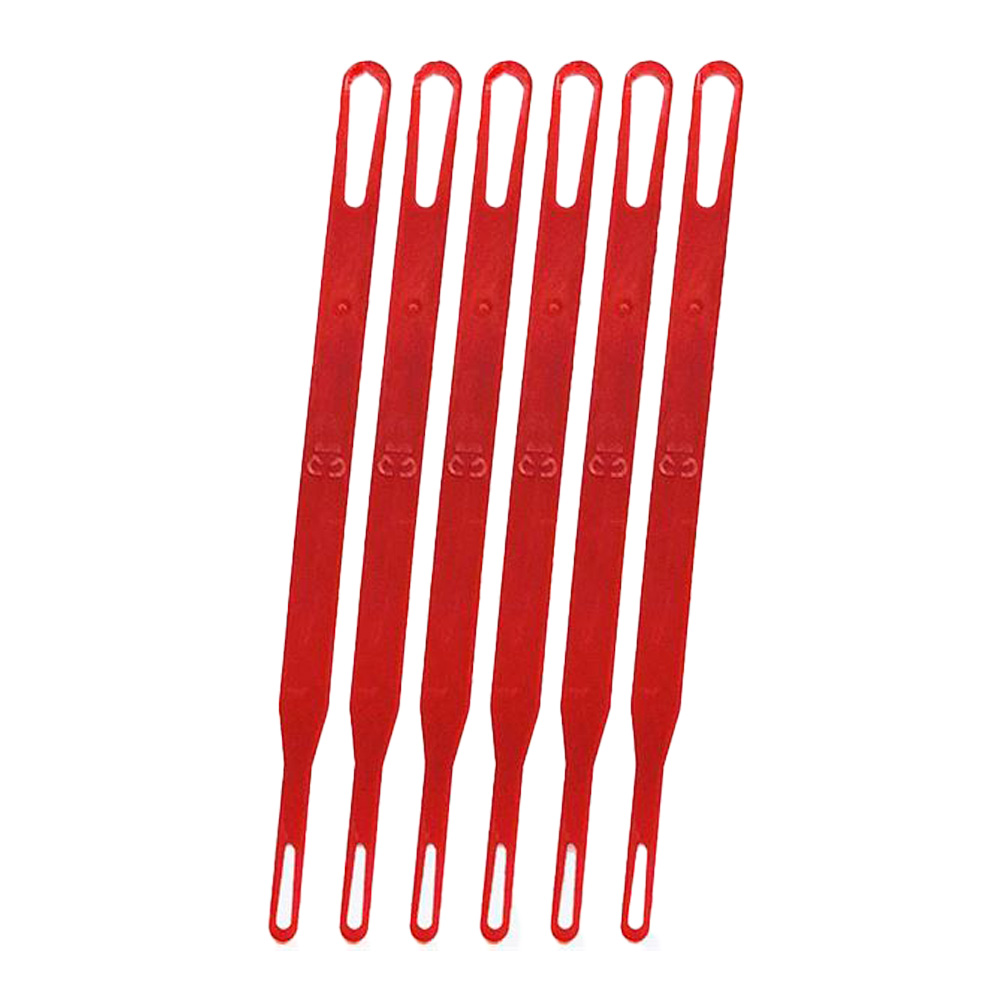 Petpinnar 6-pack Röd