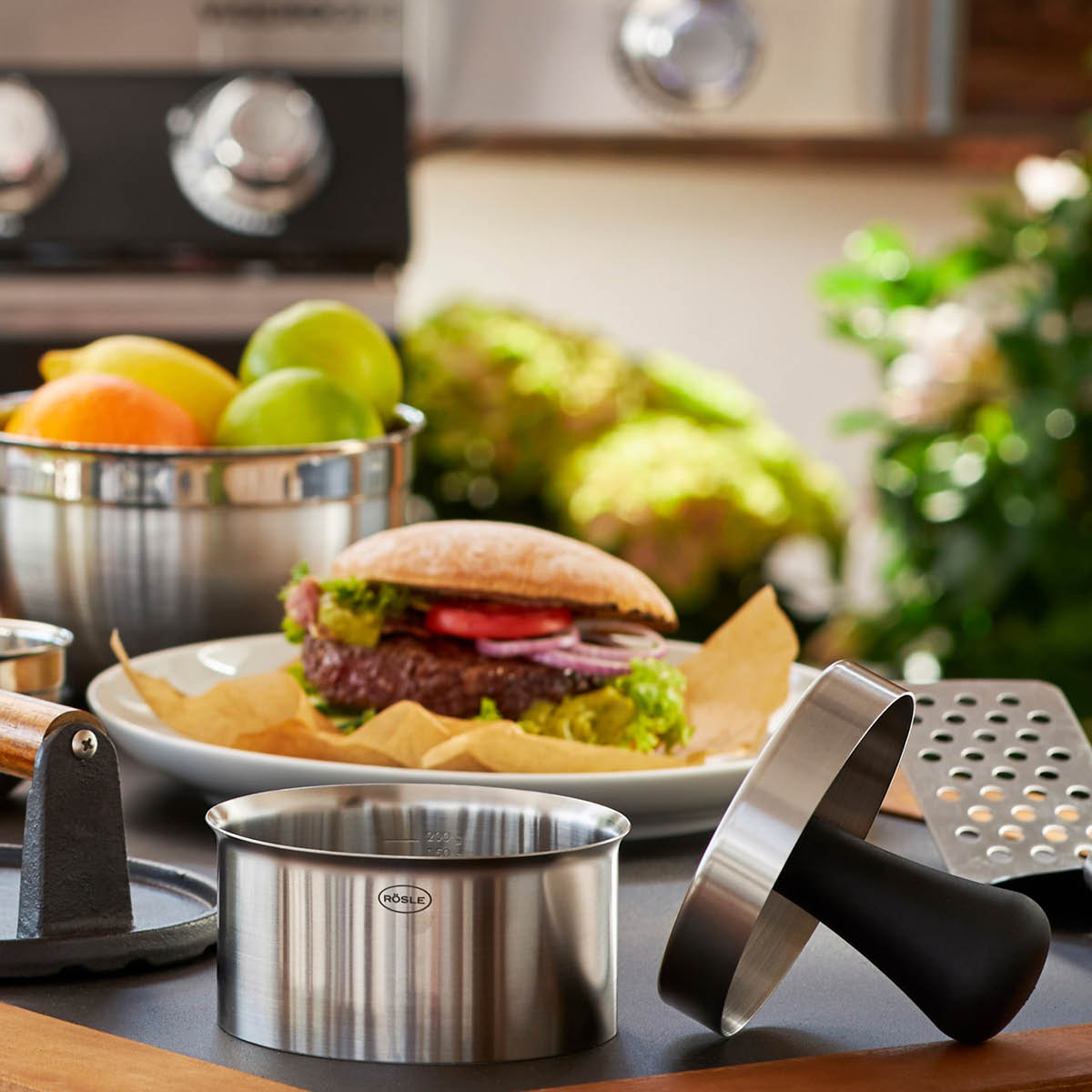 Hamburgerpress Pro 9 cm