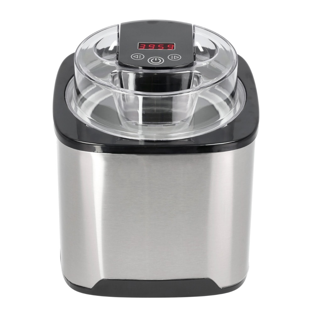 Glassmaskin utan Kompressor 12 watt 2 L Stål/Svart