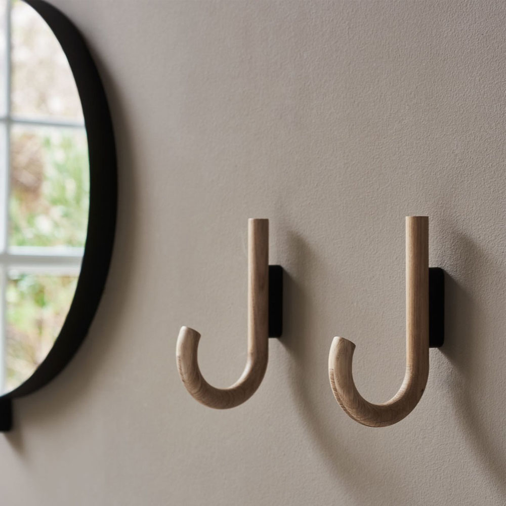 Hook Krok Ek 20 cm Ek/Svart