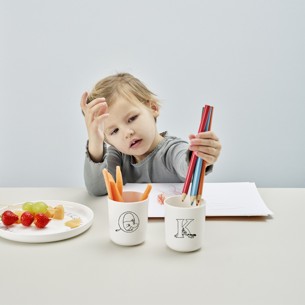 Moomin ABC Mugg 20 cl K Vit