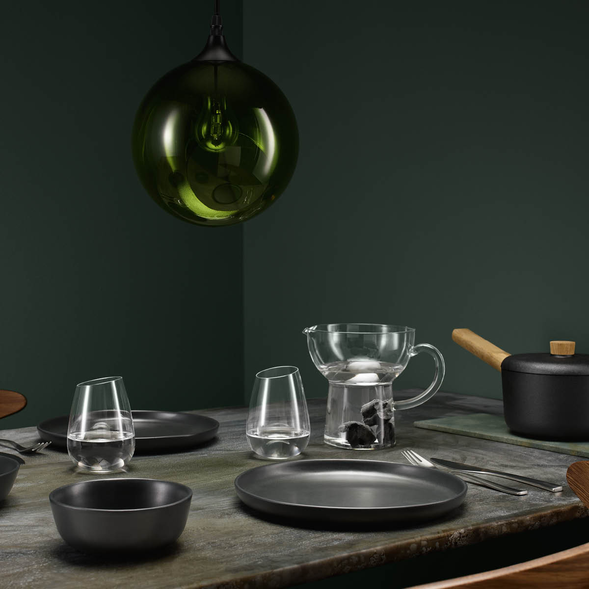 Nordic Kitchen Tallrik 17 cm Svart