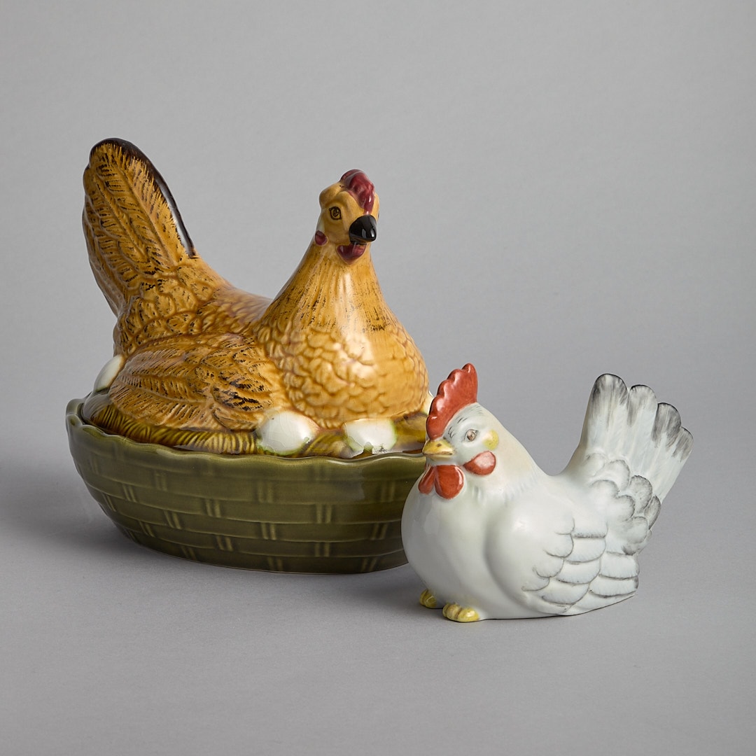 S&Aring;LD &Auml;gg&ouml;mma och tuppfigurin