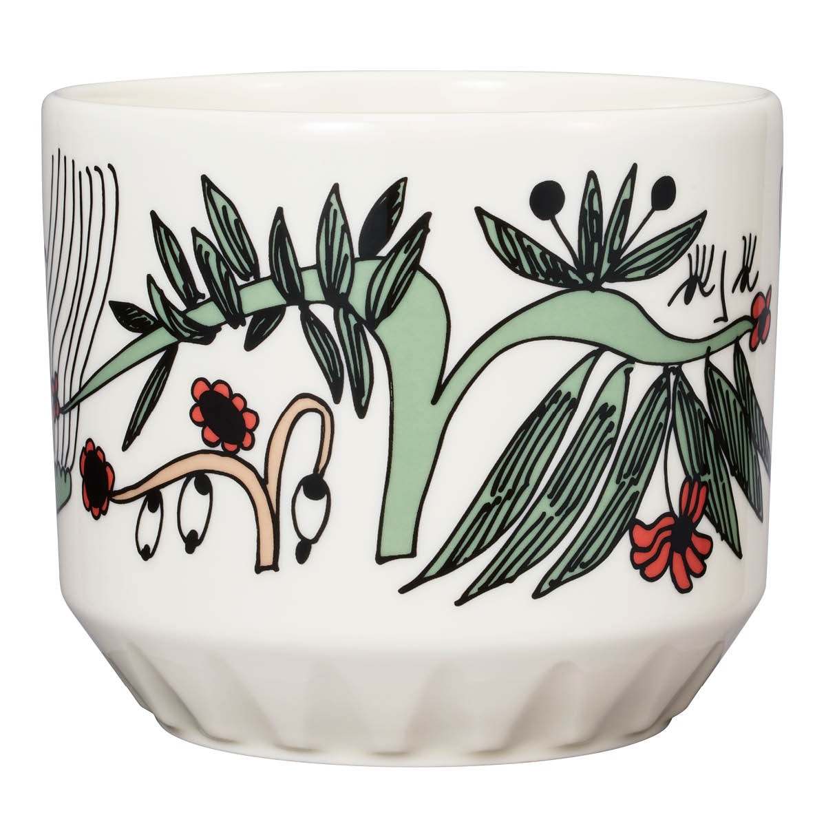 Puutarhurit Kruka 10x12 cm Vit