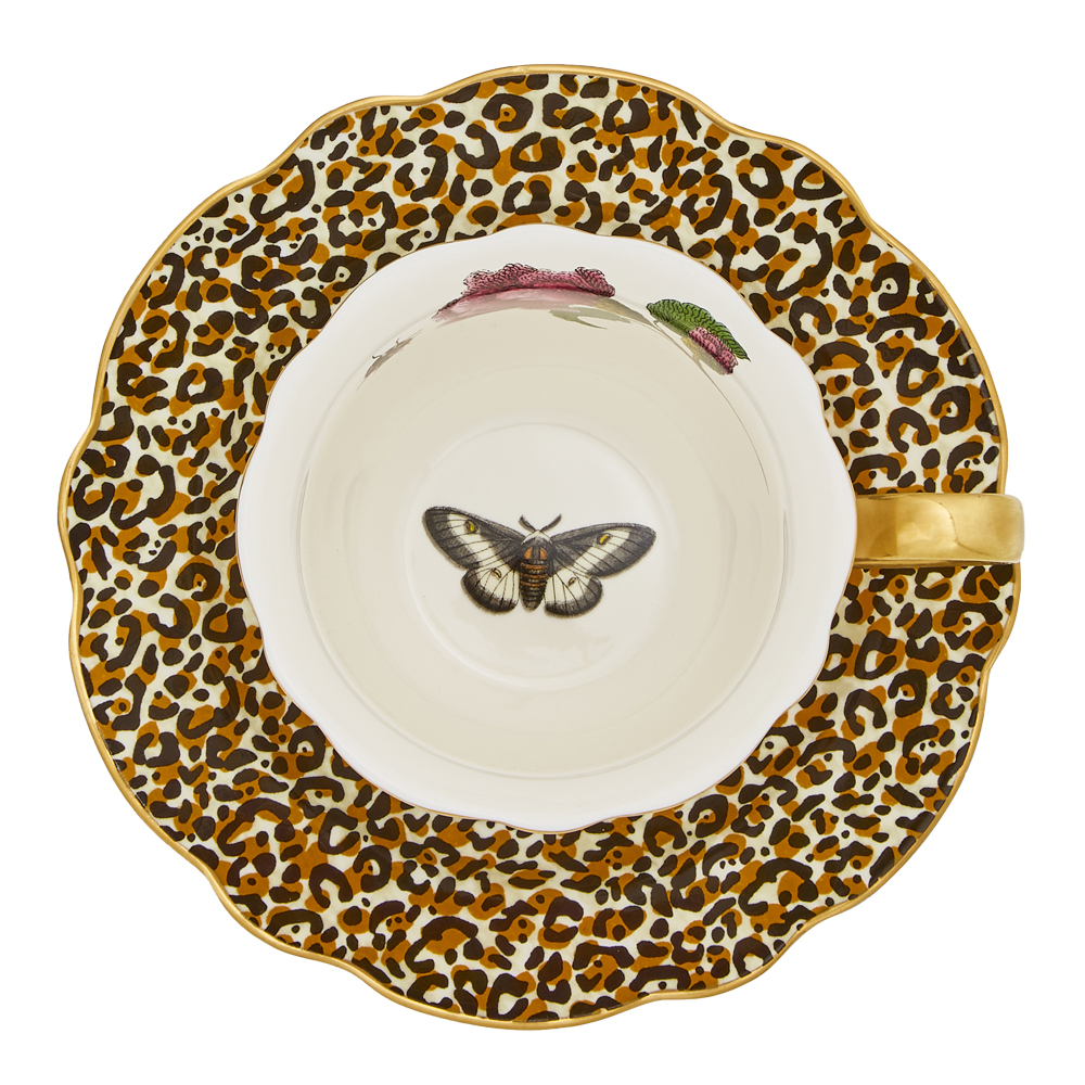 Creatures of Curiosity Tekopp med fat 25 cl White/Leo