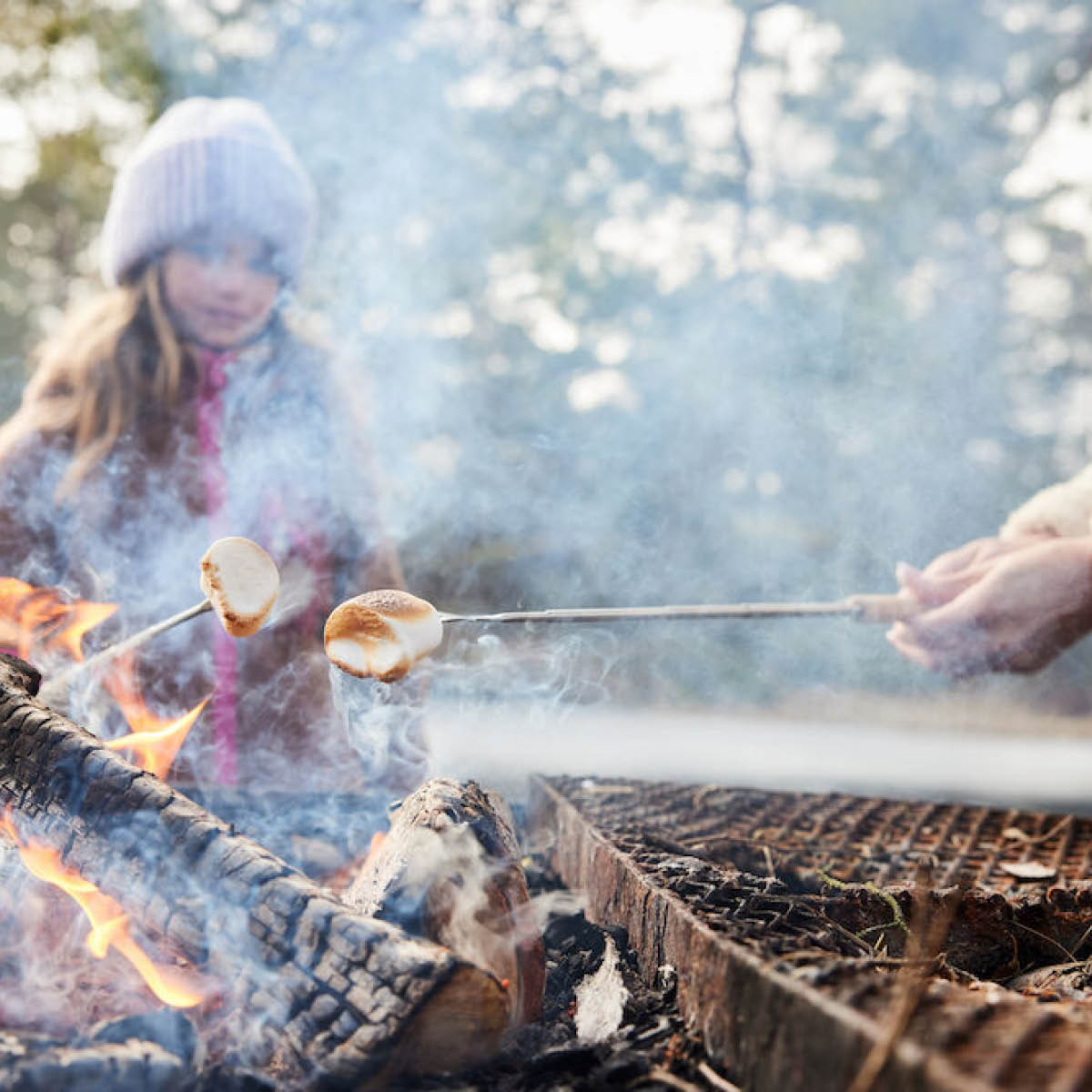Fredde Korvgaffel 82 cm Rostfritt stål/Trä