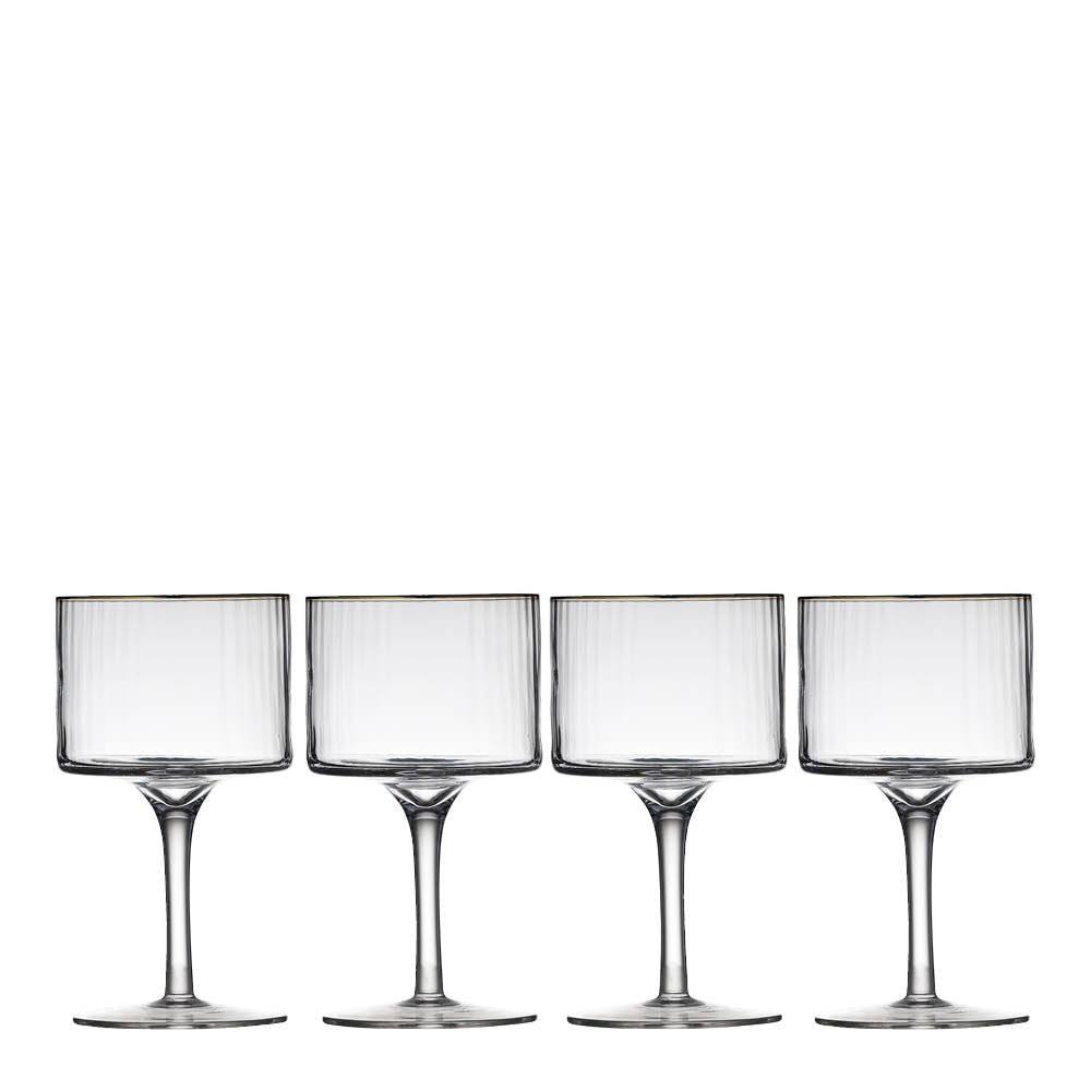 Palermo Gold Gin & Tonic Glas 32 cl 4-pack Klar