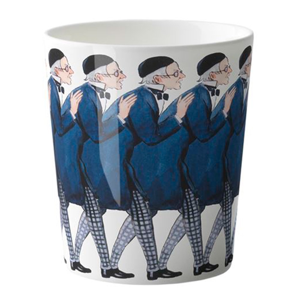 Elsa Beskow Mugg utan öra 28 cl Farbror Blå