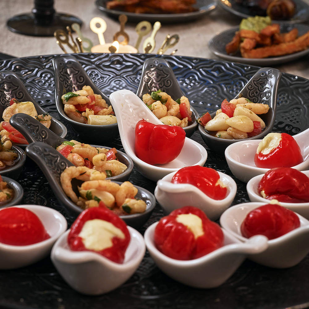 Orient Tapassked 4-pack Asfalt