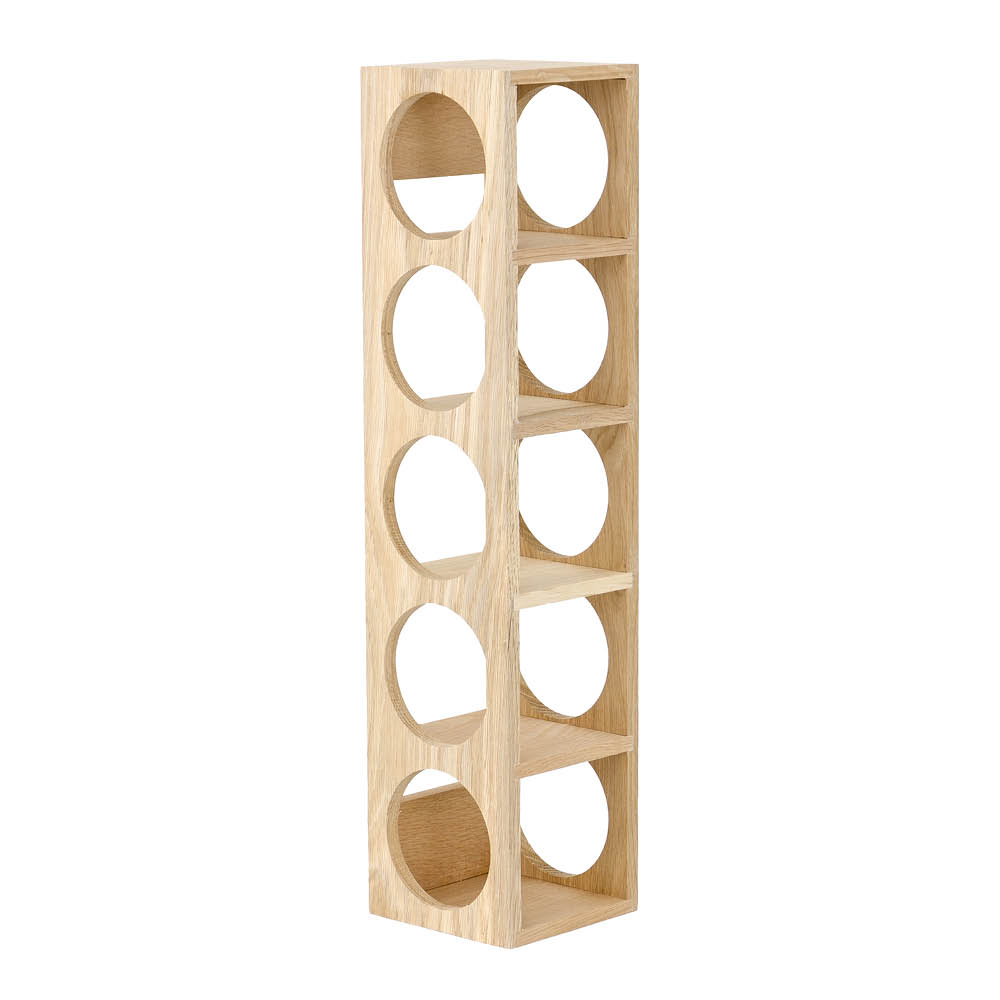 Wine-o Vinställ 5 flaskor 54 cm Ek