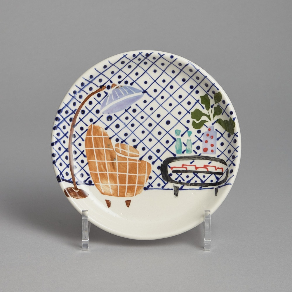 Assiett Lila Lampa Anna Broström Ek