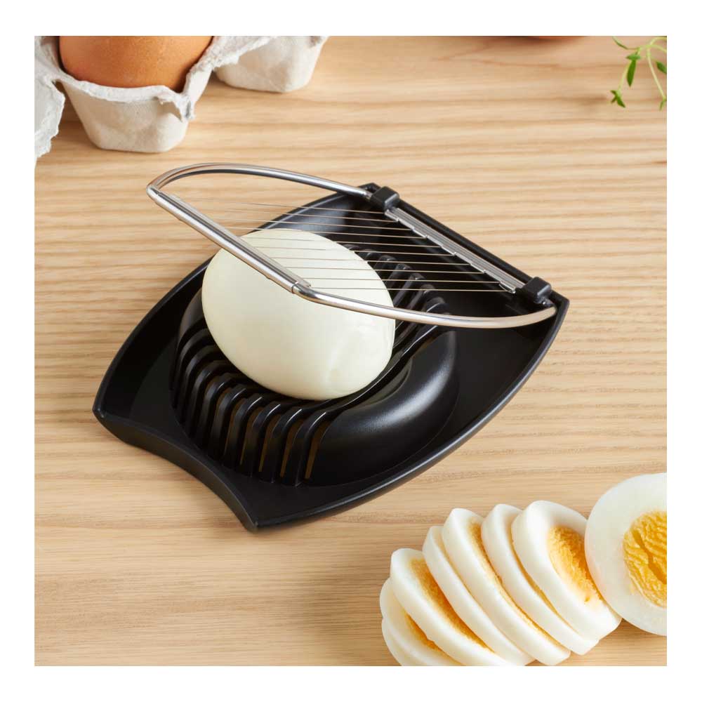 Äggskivare 11 cm Svart