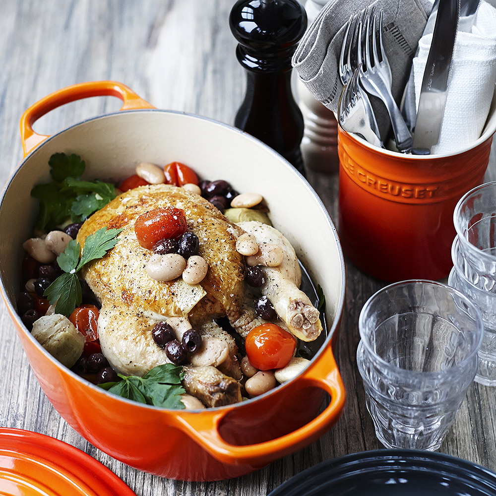 Signature Gjutjärnsgryta oval 31 cm 6,3 L Vulkan