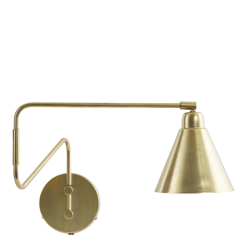 Game Vägglampa 70 cm Mässing