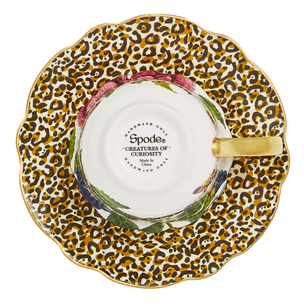 Creatures of Curiosity Tekopp med fat 25 cl White/Leo