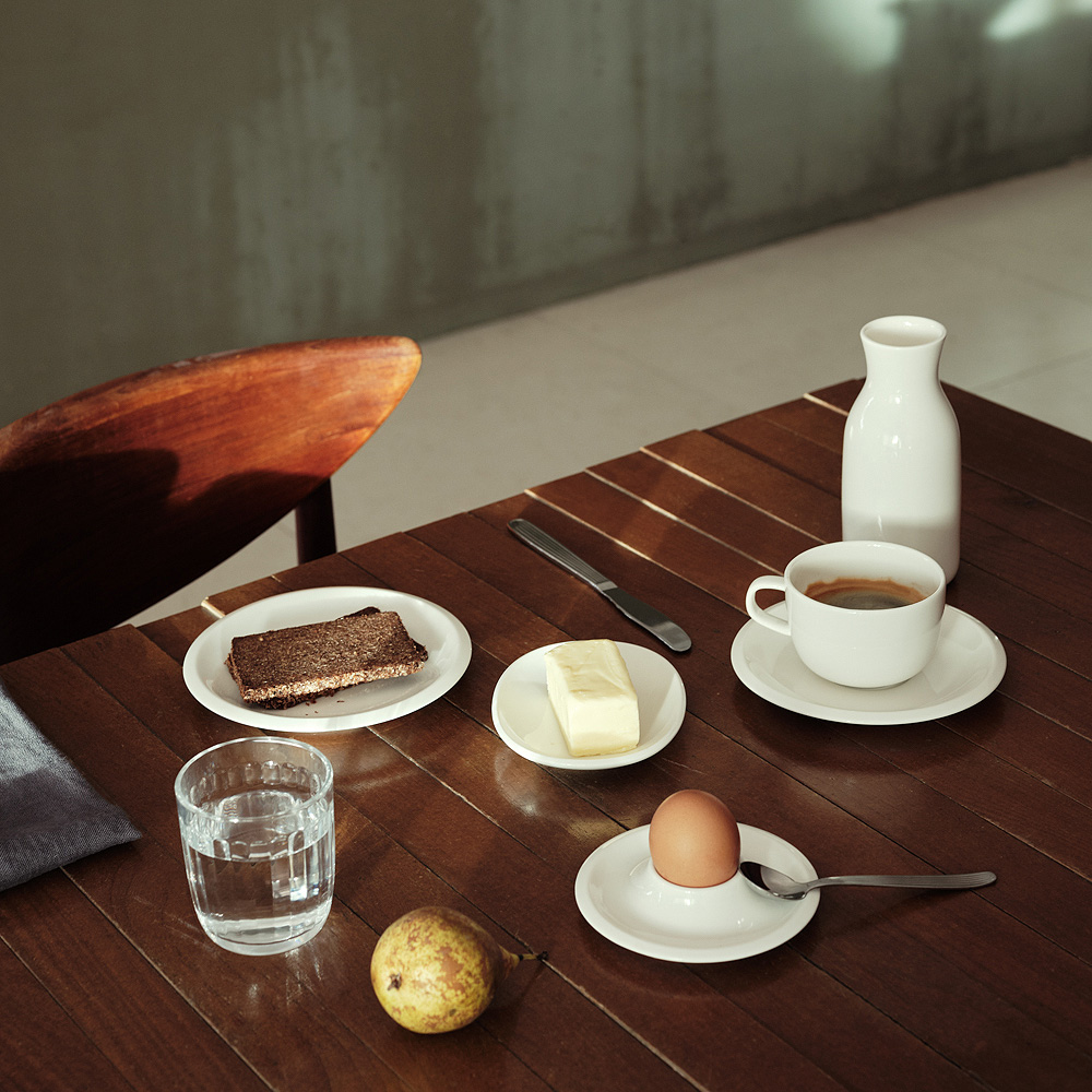 Raami Serveringsset 2 delar Vit