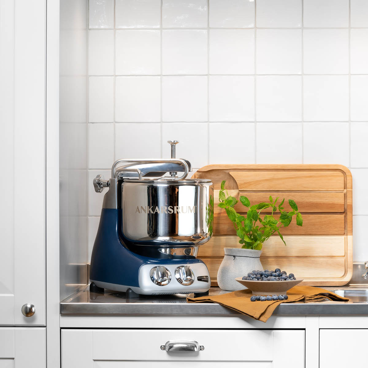 Ankarsrum Assistent Original Köksmaskin Ocean Blue