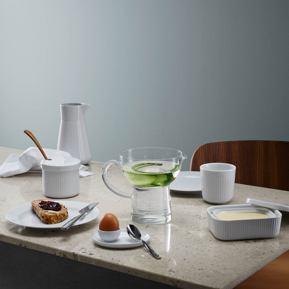 Legio Nova Äggkopp Vit