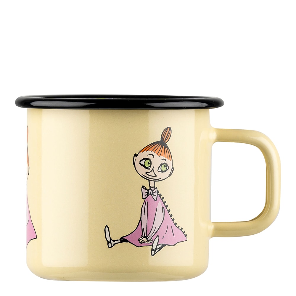 Mumin Emaljmugg Mymlan 37 cl Gul