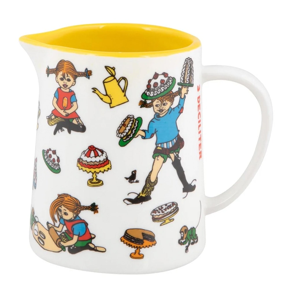 Måttkanna Pippi 30 cl Gul