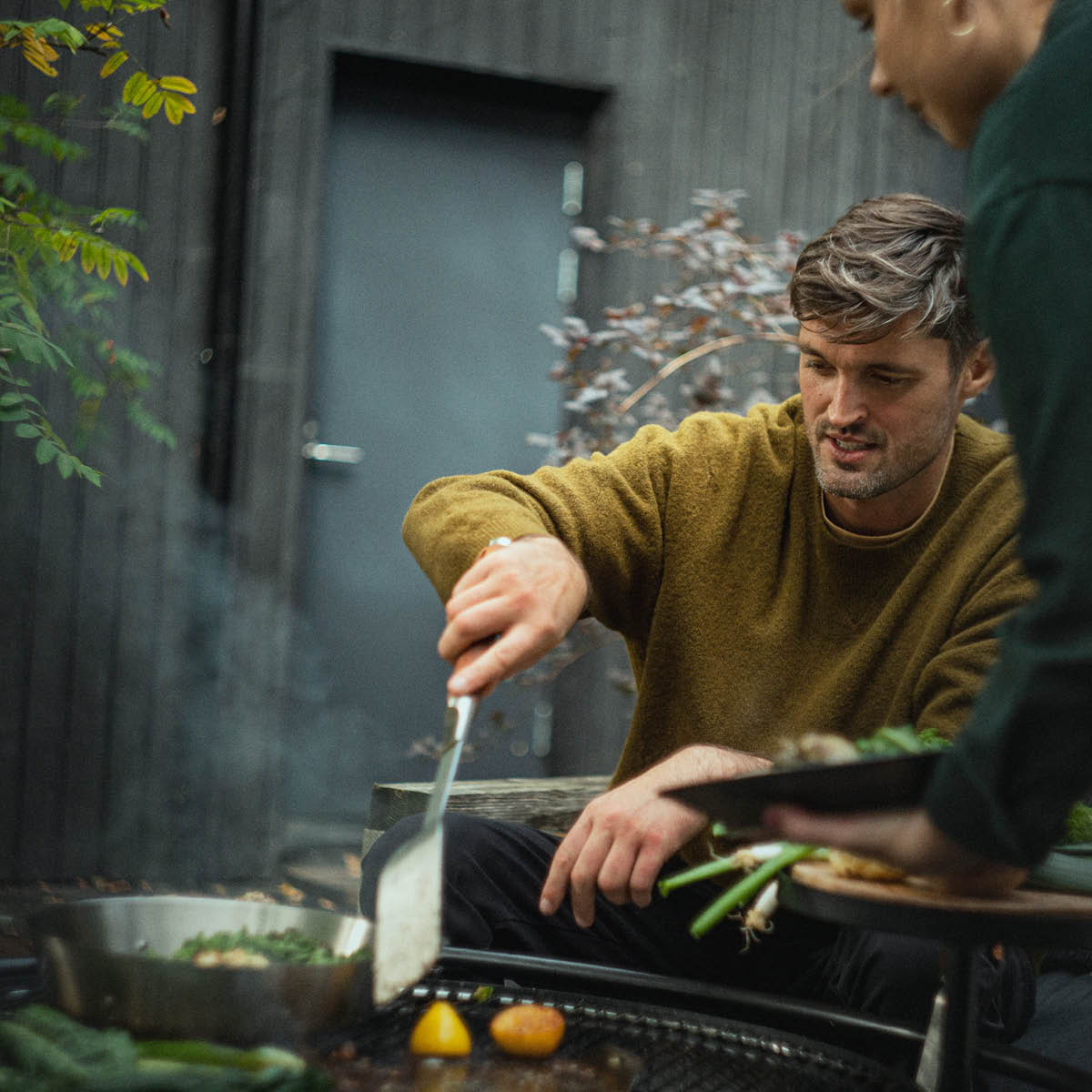 Norden Grillverktyg 2 delar Rostfritt stål