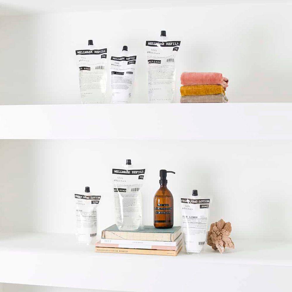 Wellmark Refill Handkräm 0,5 L Vit