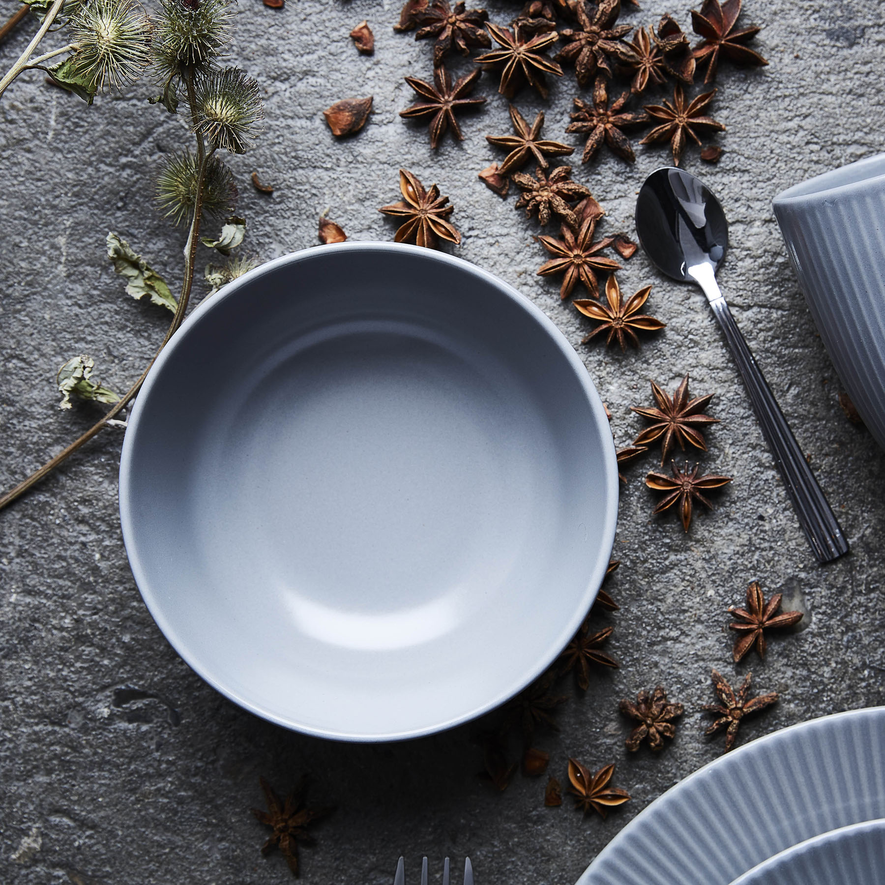 Groovy Skål 14,5 cm Grå