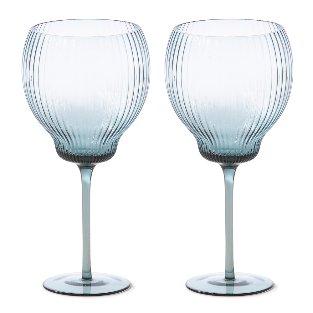 Pum Vinglas 24,5 cm 2-pack Blå