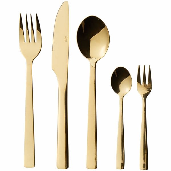 Raw Bestickset 60 delar Guld