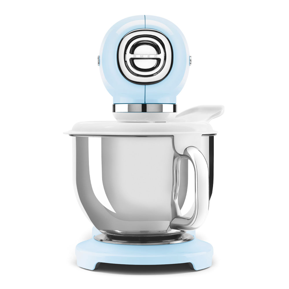 Smeg 50's Style K&ouml;ksmaskin SMF03 4,8 L Pastellbl&aring;