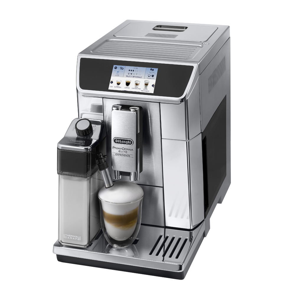 PrimaDonna Elite Experience Kaffemaskin Metall/Silver