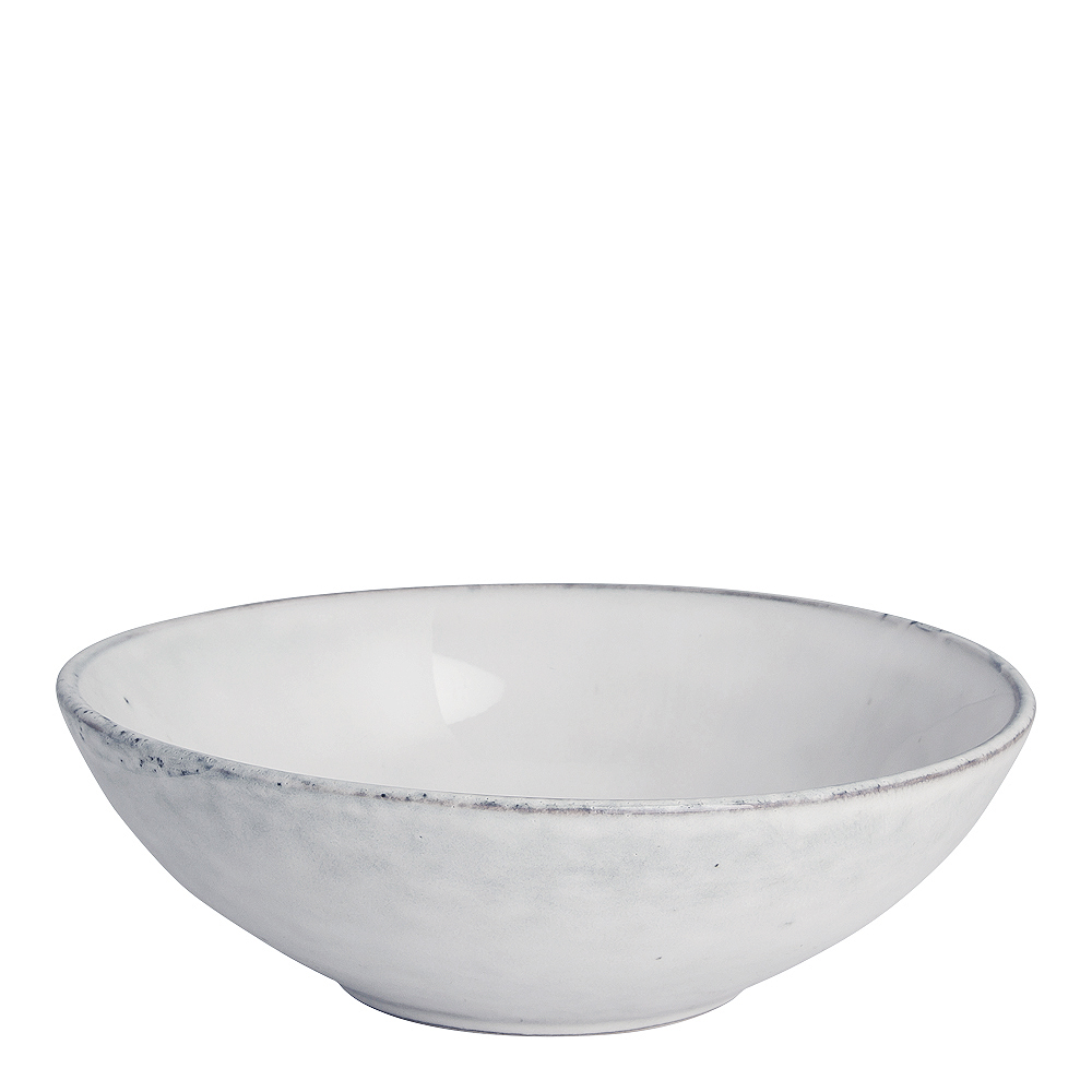 Nordic Sand Tallrik djup 17 cm Vit