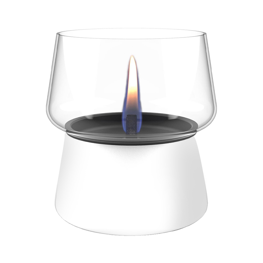 Amaryllis Lykta 14 cm Vit