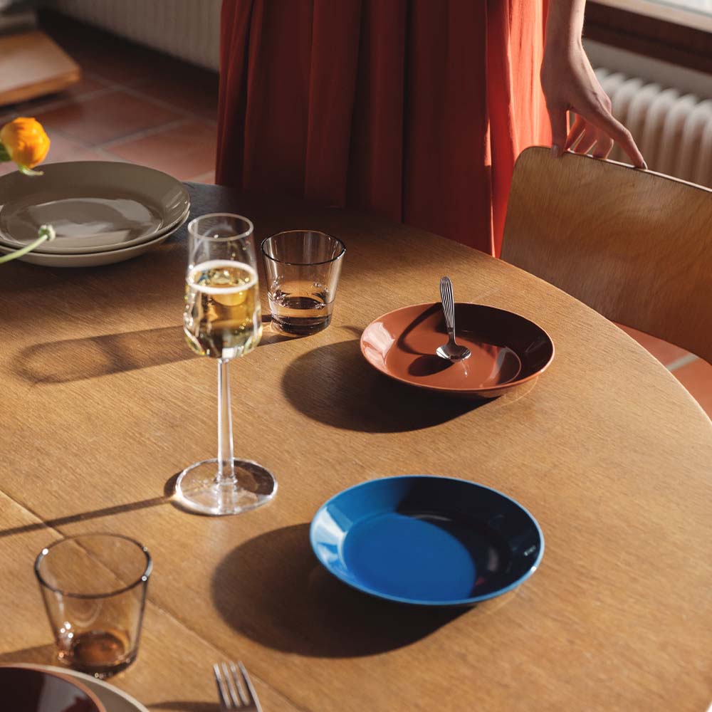 Teema Tallrik flat 17 cm Vintage Blå