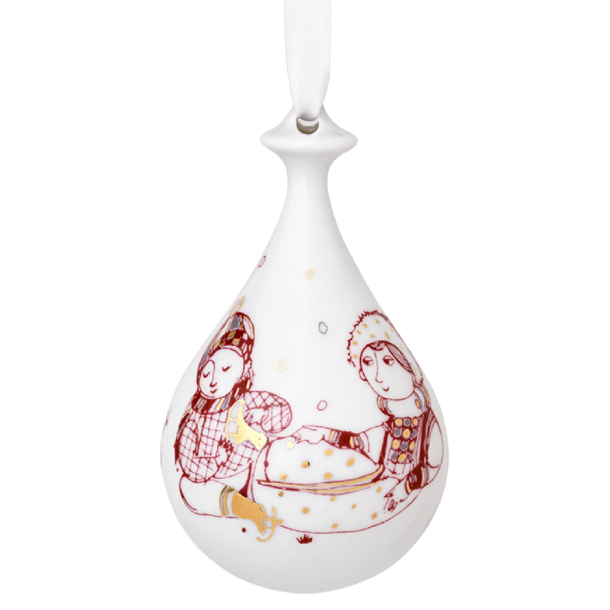 Julkula 10,5 cm Röd