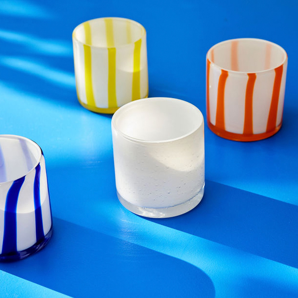 Calore Ljuslykta 10x10 cm Vit