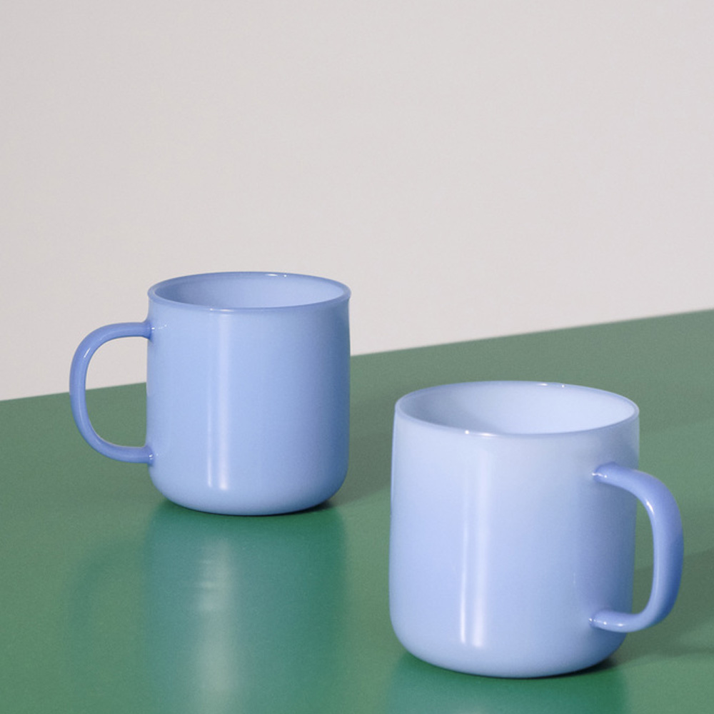 Sowden Borosilikat Mugg 30 cl 2-pack Jade Light Blue