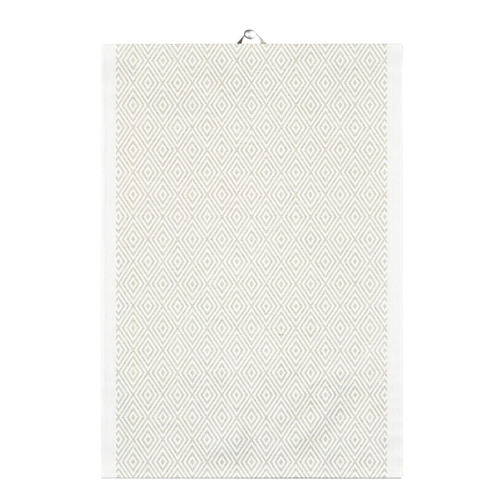 Gåsöga Kökshandduk 50x70 cm Beige