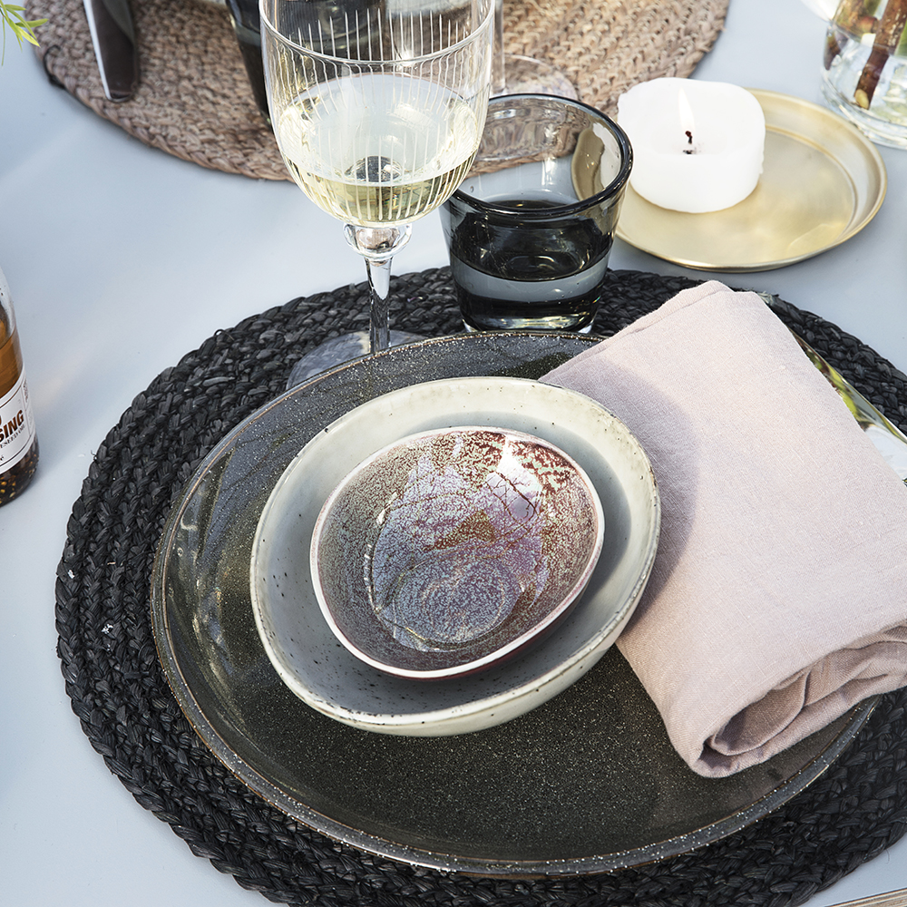 Lake Tallrik flat 27 cm Grön