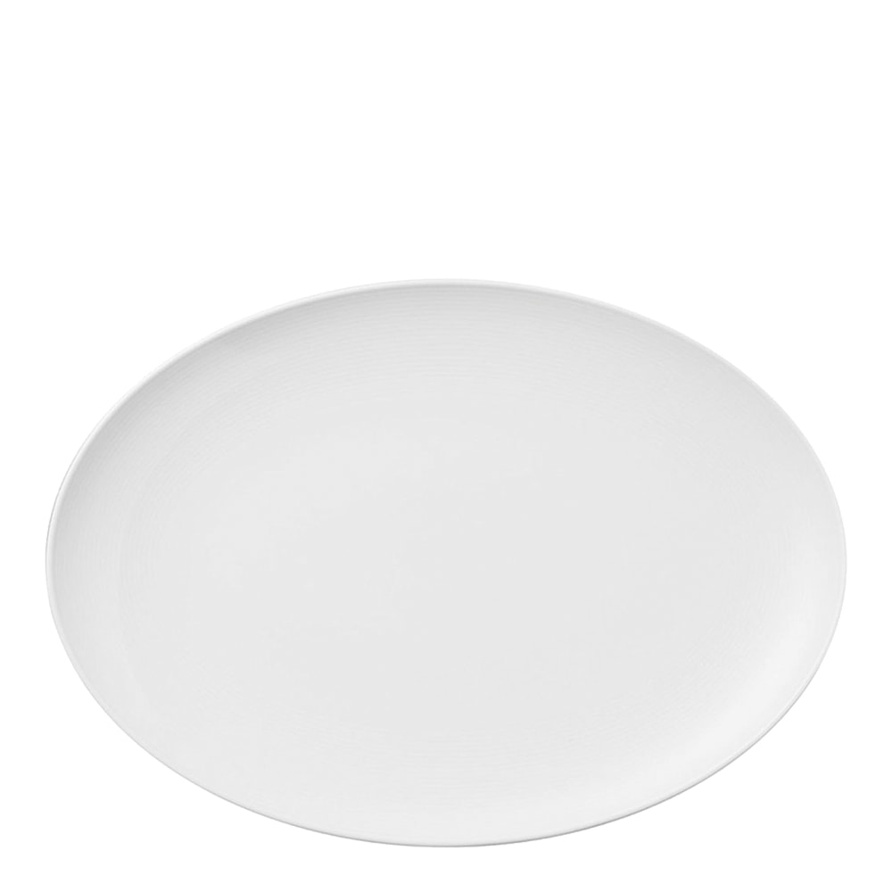 Uppläggningsfat 34 cm Vit