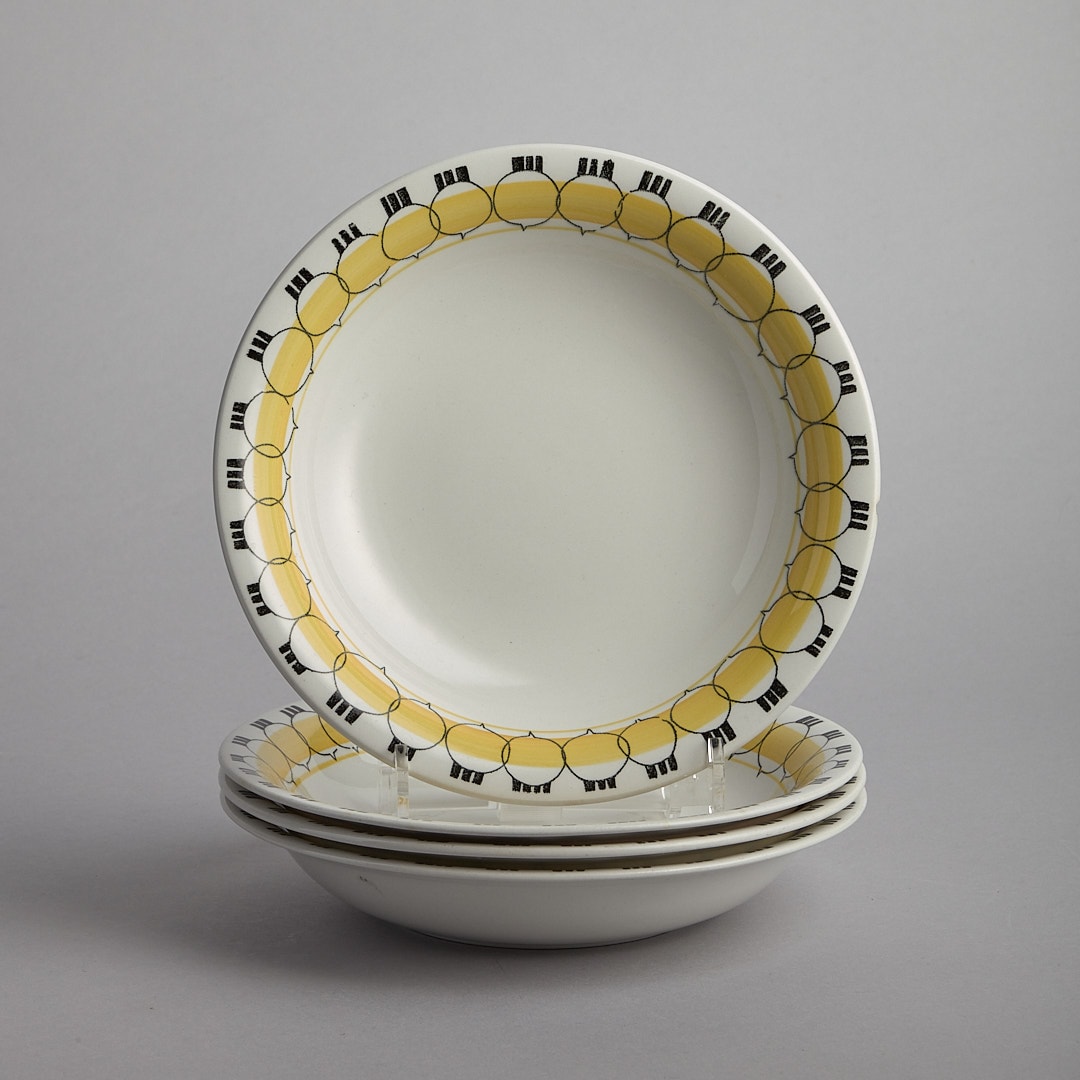 "Picknick" 4 st Djupa tallrikar