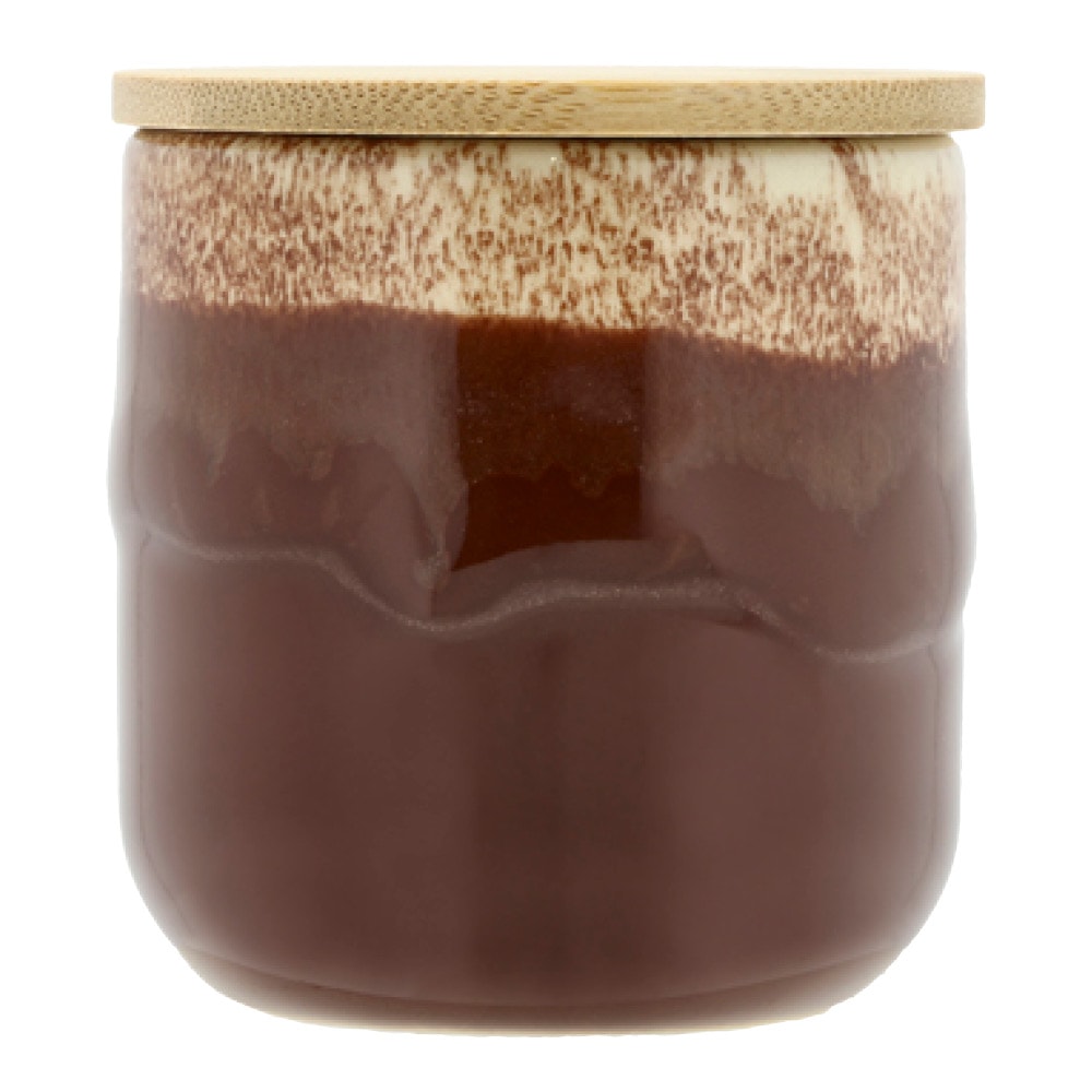 Iris Doftljus 7x7,3 cm Brun/Gräddvit