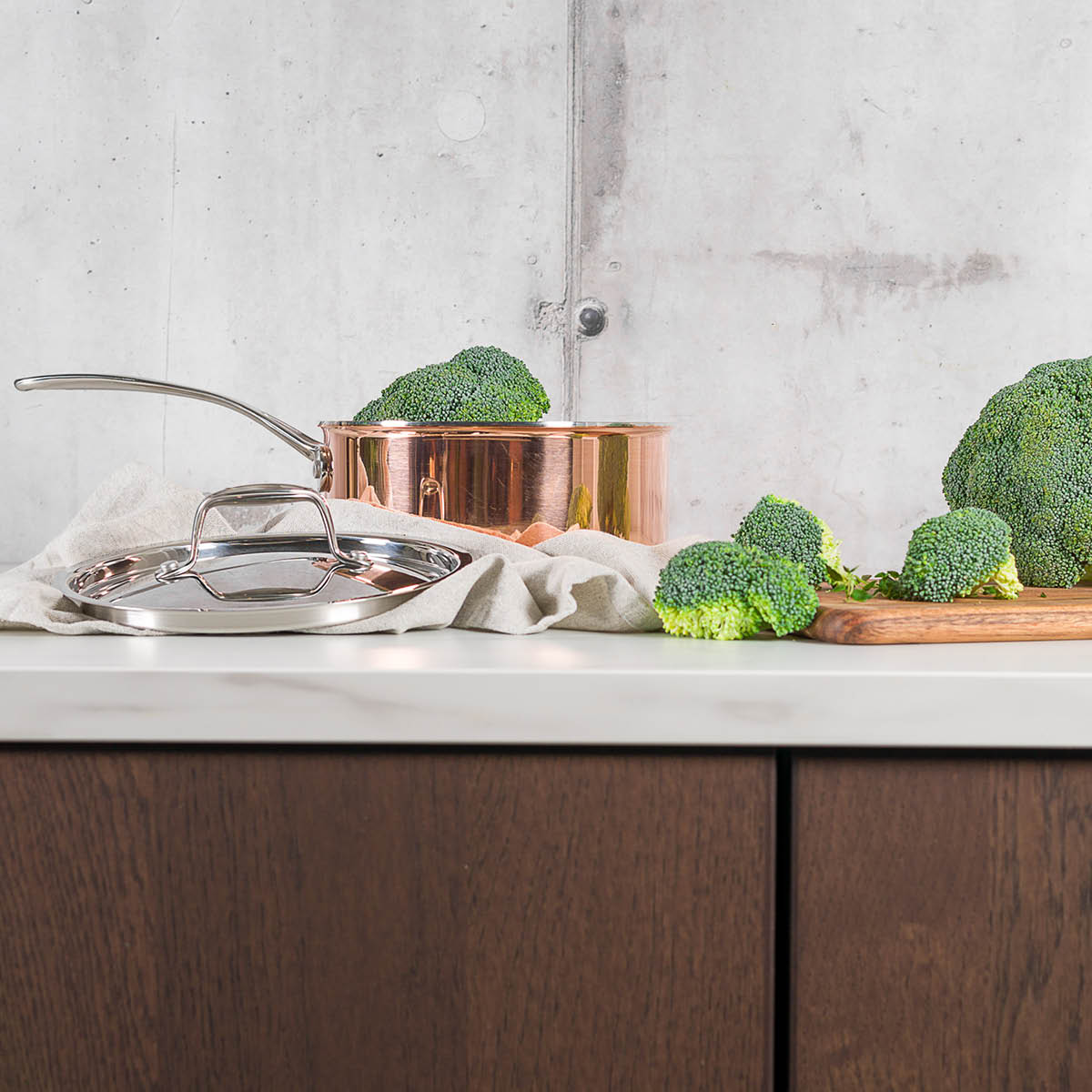 Copper Kastrull 3L Koppar