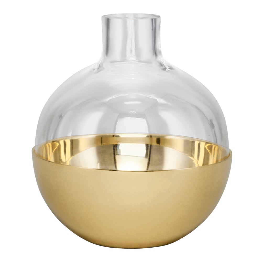 Pomme Vas/Lykta 9,5 cm Mässing