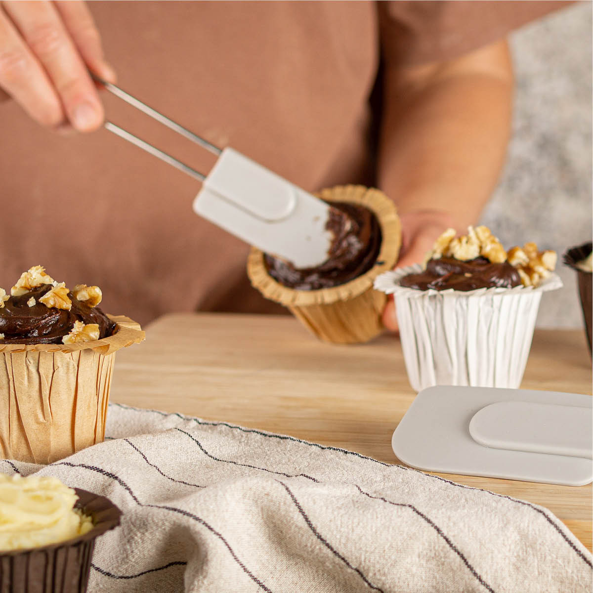 bAYk Slickepott Set 2 delar Grå