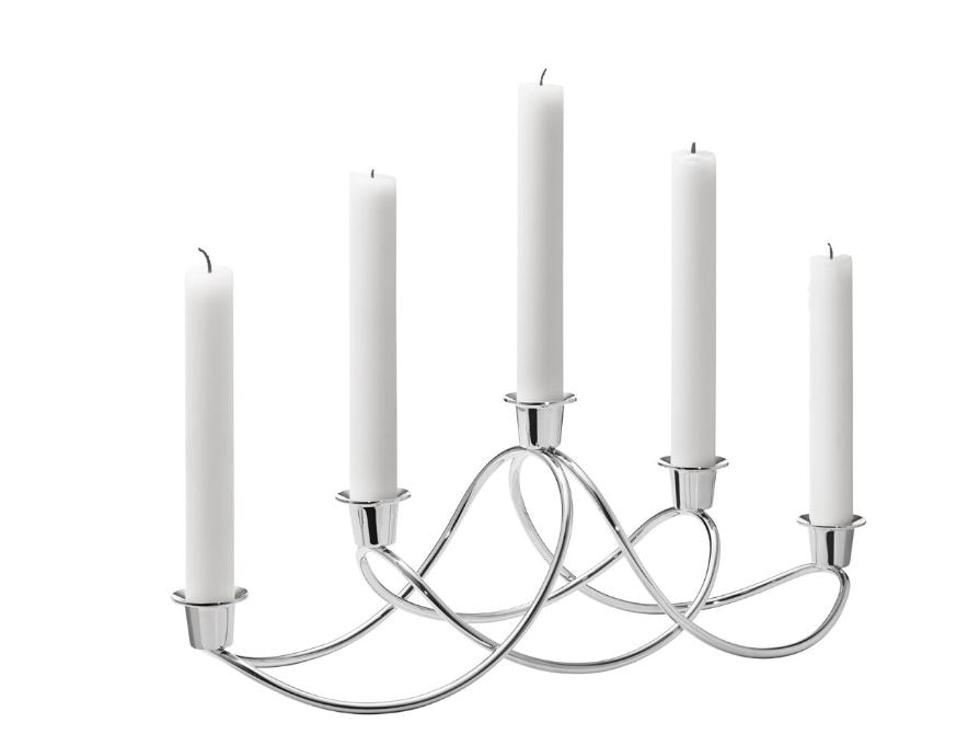 Harmony Ljusstake 5 ljus Rostfri