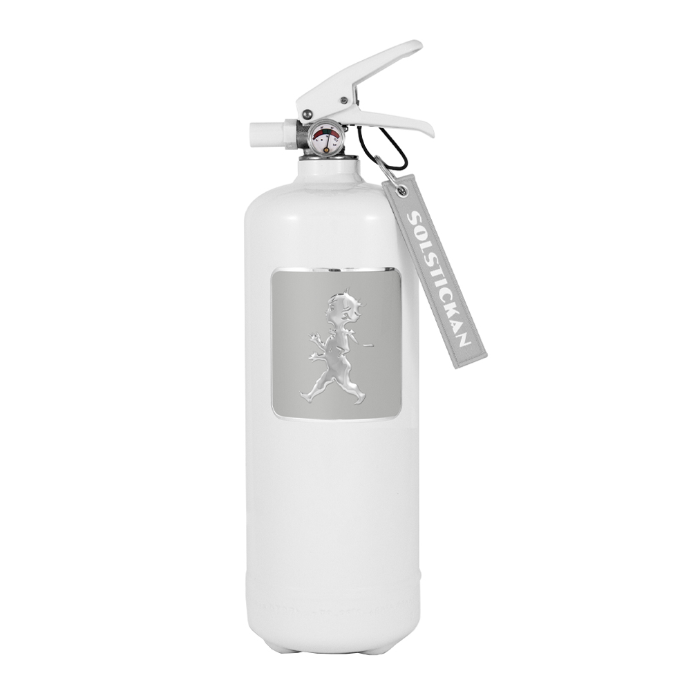 Solstickan Brandsläckare 2 kg Vit/Grå