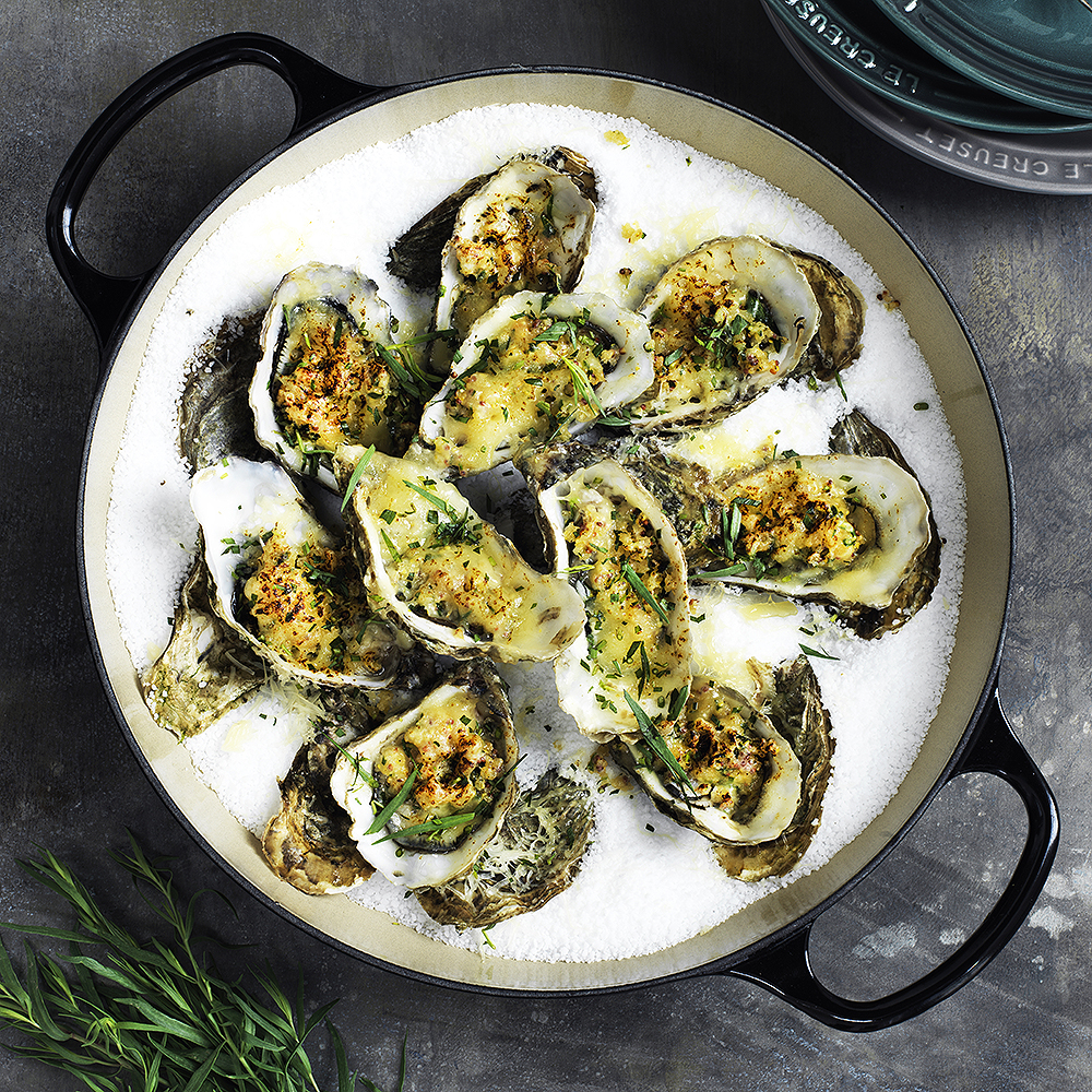 Signature Gjutjärnsgryta rund 28 cm 6,7 L Svart blank